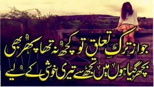 best two lines sad urdu shayari