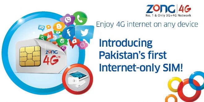 zong 4g internet