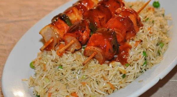 shashlik rice recipe