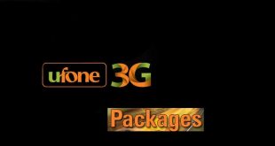 ufone 3g monthly package