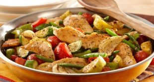 chicken with vegetables recipe