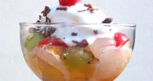 mixed fruit ice cream recipe